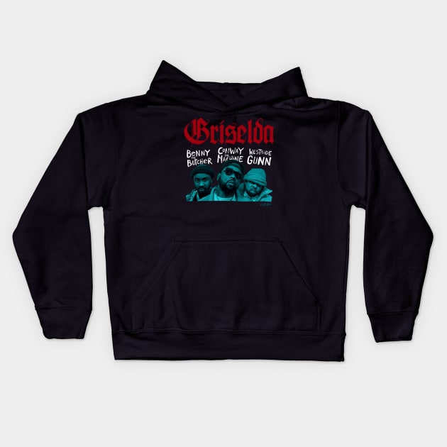 Griselda Kids Hoodie by Art Simpson